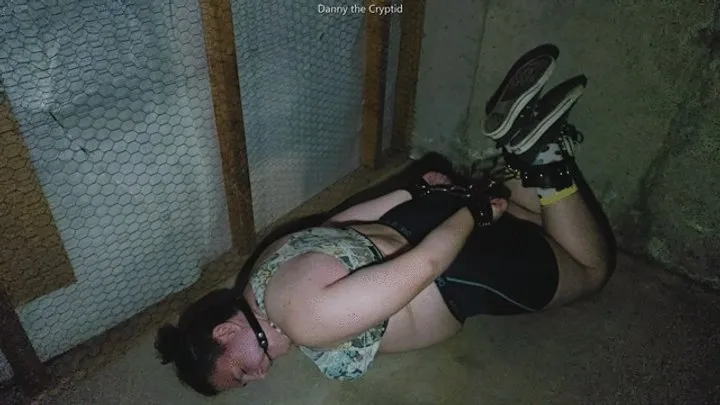 Danny Redwoods - Hogtied, Ballgagged, & Angry on Dirty Basement Floor