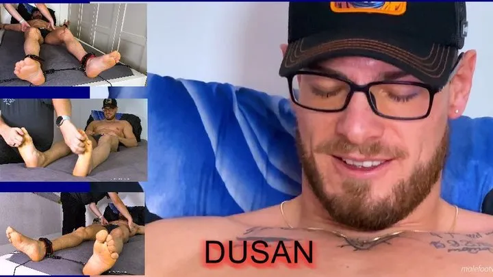 Czechmalefoot Video Store - Barefoot beardet ticklish guy Dusan
