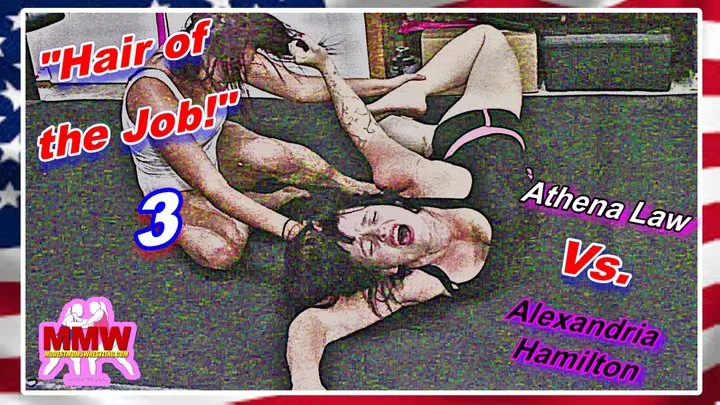 Modest Moms Wrestling - Hair of the Job! Modest Moms Wrestling - Hair of the Job!
