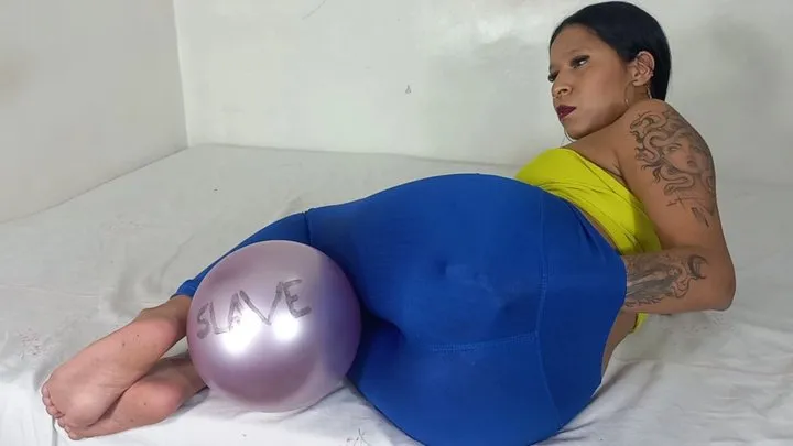 Farting Girls Brazil - Long Farts in My Slave Balloon - by Anita Perverse - Part 2