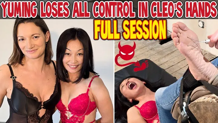 Tickle Frenchtickling  Store - YUMING LOSES ALL CONTROL IN CLEO'S HANDS : FULL SESSION - FULL HD MP4