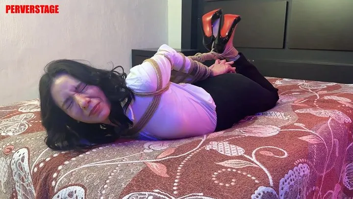 Perverstage - Tying up a defenseless girl like Lilly is excessive