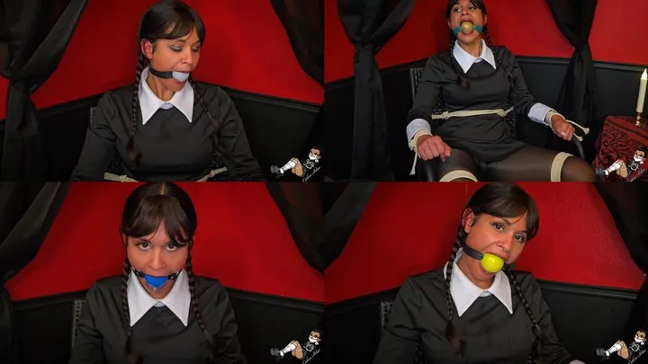 Calisa's Bondage Diaries - Wednesday Bound and Ballgagged