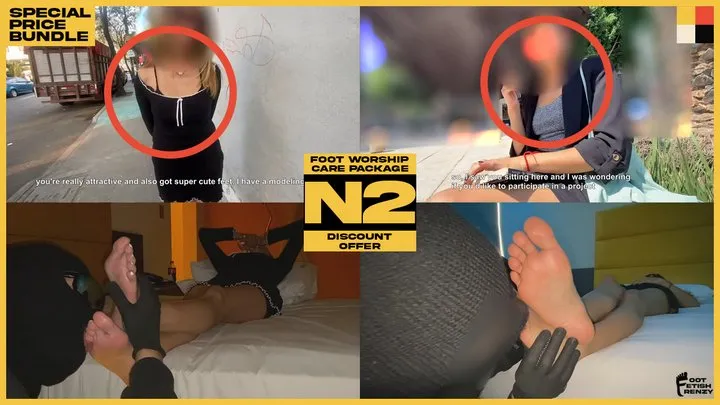The Foot Fetish Frenzy - 18YO and MILF Picked Up For An Intense Foot Worship Session - ASMR Foot Worship Sounds - Foot Worship Care Package N2 - Volumes 3 & 4 - Tay & Cereza