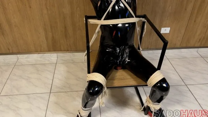 Sadohaus - Latex Slave Boy Bound And Fucked By Young Leather Master