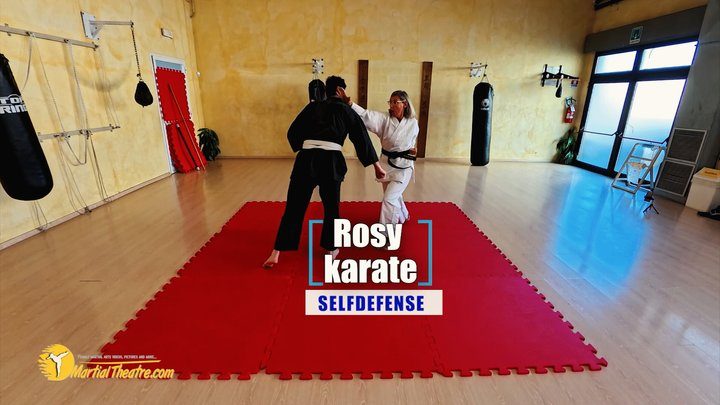 Martial Fetish - Rosy karate selfdefense