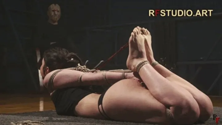 Rf Studio Production - Antonia - Tight Barefoot Hogtie (UHD 4K MP4)