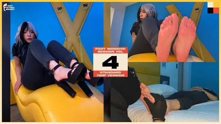 The Foot Fetish Fantasies - Asian High School Beauty Gets Her Feet Devoured & Adored, Feet Licking & Toe Sucking Treatment - ASMR FOOT WORSHIP SOUNDS - FOOT WORSHIP SESSION VOL 4 - AIKO - EXTENDED - 1080P