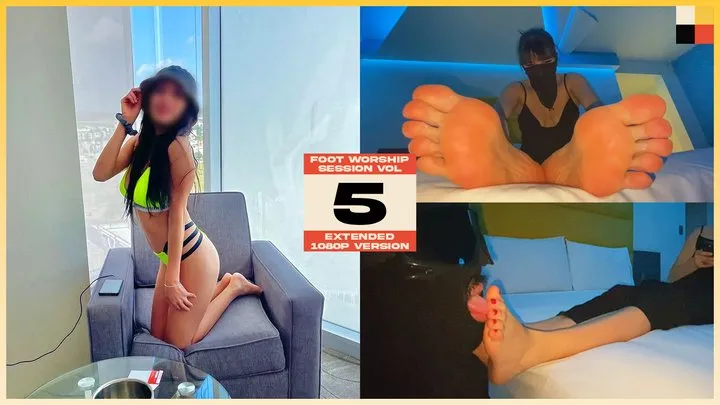 The Foot Fetish Fantasies - Mexican Gang-Banger Beauty In A Hot Foot Worship Session, Intense Toe Sucking & Sole Licking - ASMR FOOT WORSHIP SOUNDS - FOOT WORSHIP SESSION VOL 5 - NICKI - EXTENDED VERSION - 1080P