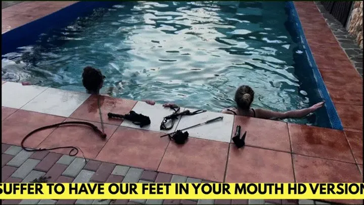 Mistress Daria Domina - YOU HAVE TO SUFFER TO LICK OUR FEET HD VERSION