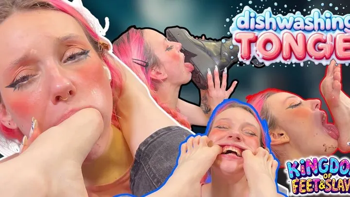 Kingdom Of Feet And Slaves - dishwashing tongue (4K)