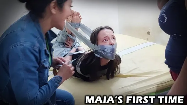 Selfgags - 18-Year-Old Maia's First Time: Taped & Trained by Stepmom & Mistress (4K Ultra HD)