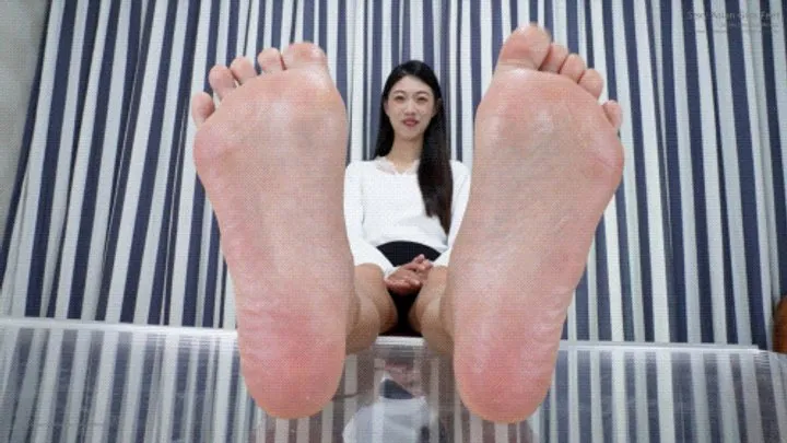 Sexy Asian Girls Feet - Beautiful Asian girl Xiaoying shows her sexy 40EU big feet61 4K
