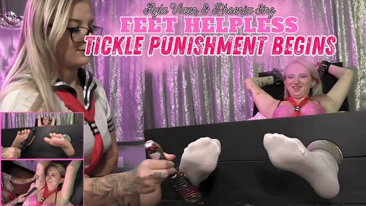 Ginary's Tickle Adventures - Phoenix Sinz’s Payback: Ayla Vixen Bound, Tickled and Helpless - 4K