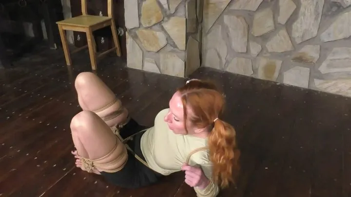 The Bondage Challenge - Melodie - The ultimate Escape Bondage Challenge against Rija Mae - Part 2 wmv SD