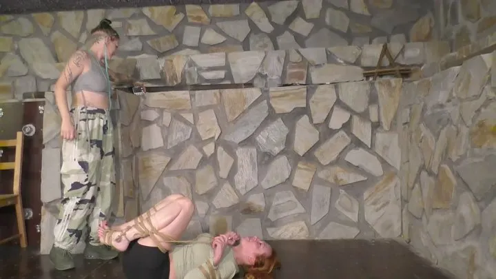 The Bondage Challenge - Melodie - The ultimate Escape Bondage Challenge against Rija Mae - Part 2 mp4 SD