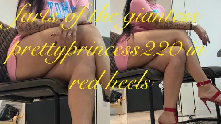 Prettyprincess - farts of the giantess prettyprincess220 in red heels