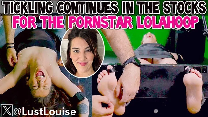 Tickle Frenchtickling  Store - TICKLING CONTINUES IN THE STOCKS FOR THE PORNSTAR LOLAHOOP - FULL HD MP4
