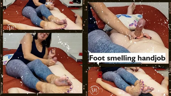 Lady Syl Nifty - Controlling orgasms by slapping this white guy in the face with the soles of his shoes. 1080FHD