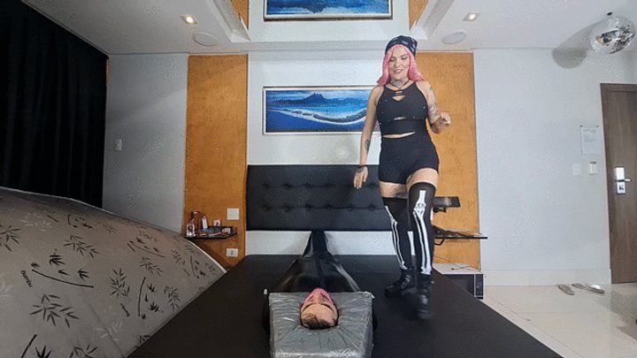 Goddess Scarlet White - GODDESS CONTROL HIS BREATH (on English) PART 1 BY QWEEN AND DANIEL SANTIAGO CAM BY ALINE FULL HD