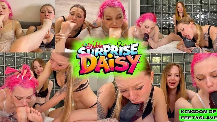Kingdom Of Feet And Slaves - double surprise for Daisy (Full HD MP4 )