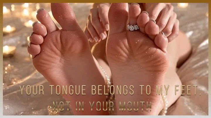 Mistress Misha Goldy - Your Tongue Belongs to My Feet, Not in Your Mouth