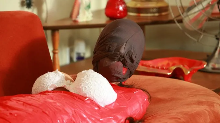 Dominic Wolfe's Gagged Beauties - Sofia Bertolini is a Mummified, Sock Gagged, Furious & Fuming Mad Victim of Corporate Rage Revenge! RE ENCODE 2025