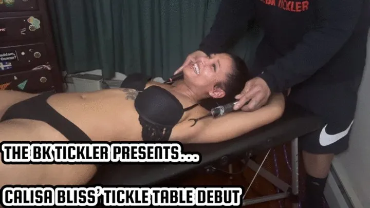 The Bk Tickler - CALISA BLISS’ TICKLE TABLE DEBUT