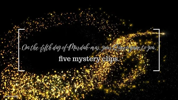 Secretly Smelling Miss Murdah - Murdah-mas Day 5 Mystery Clips 4K