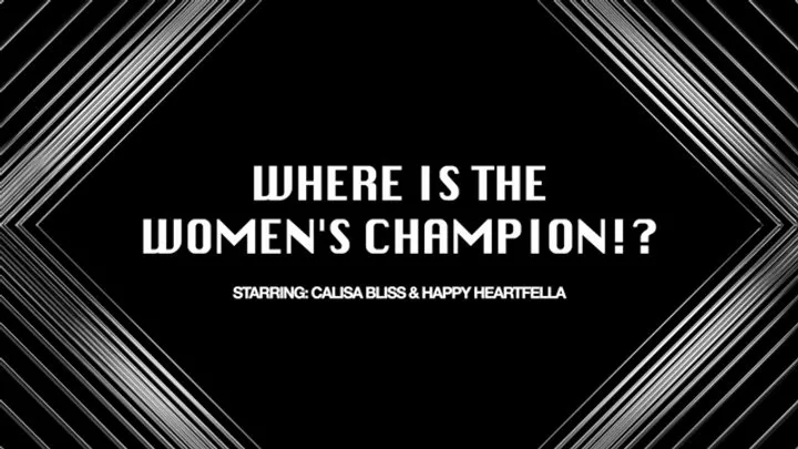 Fairytale Bound - Where Is The Women's Champion!? Starring: Calisa Bliss & Happy Heartfella - Champion Calisa is tied up and tape gagged so she can't defend her title - Bondage Rope Tape Gagged Gag Talk