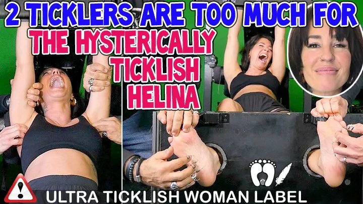 Tickle Frenchtickling  Store - TWO TICKLERS ARE TOO MUCH FOR THE HYSTERICALLY TICKLISH HELINA - HD WMV