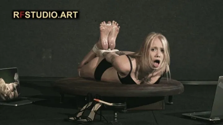 Rf Studio Production - Olivia Hogtied and Has to Watch Her Own Punishment (FULL HD MP4)