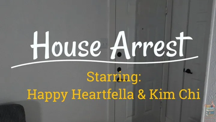 Fairytale Bound - House Arrest - Starring: Happy Heartfella & Kim Chi - Fake detective Kim barges her way into Happy's home, ties him up, and worships his feet - Male Bondage, Foot Worship, Rope, Ballgagged, Femdom