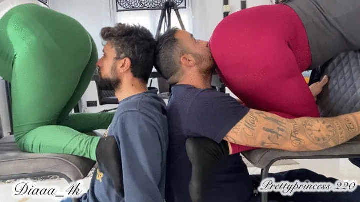Prettyprincess - two slaves and two masters