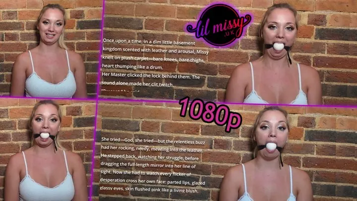 Lil Missy Uk Store - Lil Missy UK in Gagged Story Time 1 Ball Gag 1080p