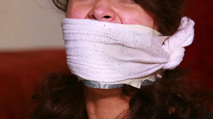 Dominic Wolfe's Gagged Beauties - Waitress Kitty Catherine Tightly Taped Up & Double Sock gagged & DUPED in: Babysitter Trials & Tribulations! *31 Minute Storyline* RE-EDIT 2024 *NEW PREVIEW*