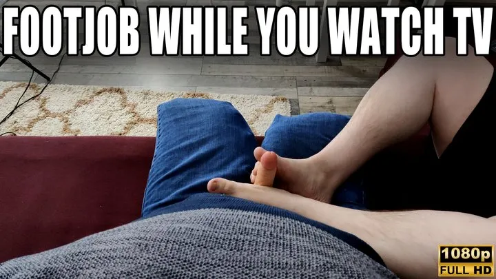 Kingdom Pictures - POV Footjob While You Watch TV - KingMarti - Full HD 1080p