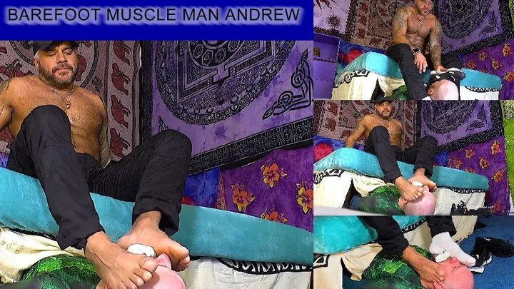 Czechmalefoot Video Store - Licking and worshipping the feet of muscular guy Andrew. He had very sweaty feet.