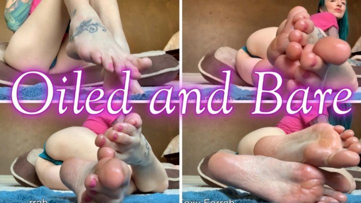 Farrahs Fetish And Fantasy Factory - Oiled and Bare mp4