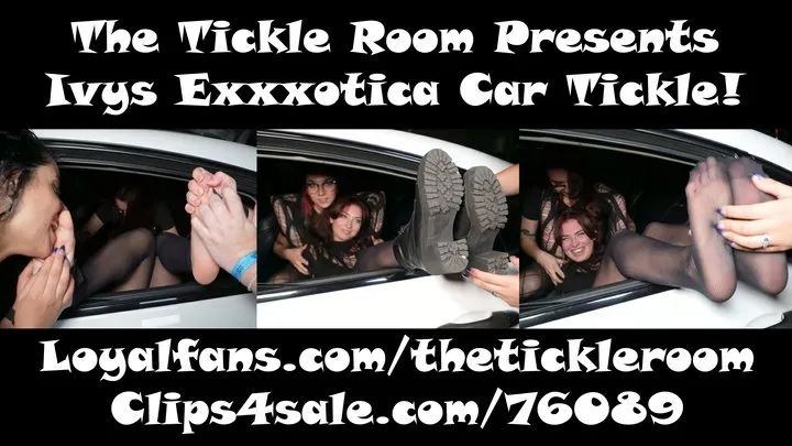 The Tickle Room - Ivys Exxxotica Car Tickle!