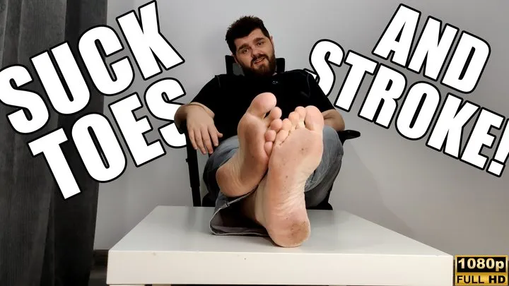 Kingdom Pictures - Suck My Toes And Stroke - Foot Fetish - Foot Worship - KingMarti - Full HD 1080p - MOV