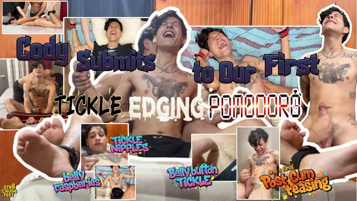 Str8crushfeet - Cody submit to our first sinister tickle edging pomodoro and cum a geyser of milk