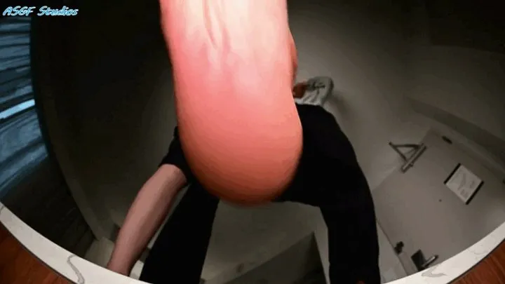 Amateur Soles Giantess And Footjobs - GIANT BLONDES trampling BTS - MOV