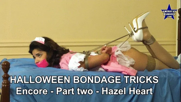 American Damsels By Jon Woods - Halloween Bondage Tricks - Encore - Part Two - Hazel Heart - 854x480