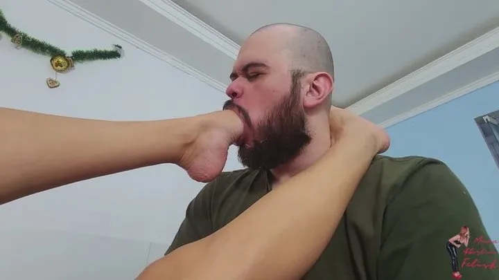 Manu Albertine Feet - Foot Gagging, part 2, by Melissa Ramos and Mude, FULL HD