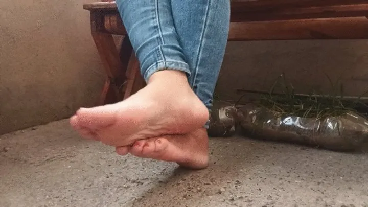 Goddess Foot Fetish - My perfect feet touch each other and my ankles too (7)