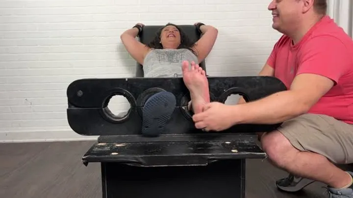 Ticklishchicks - A Heavenly Xperience Being Tickled in the Tickling Chair