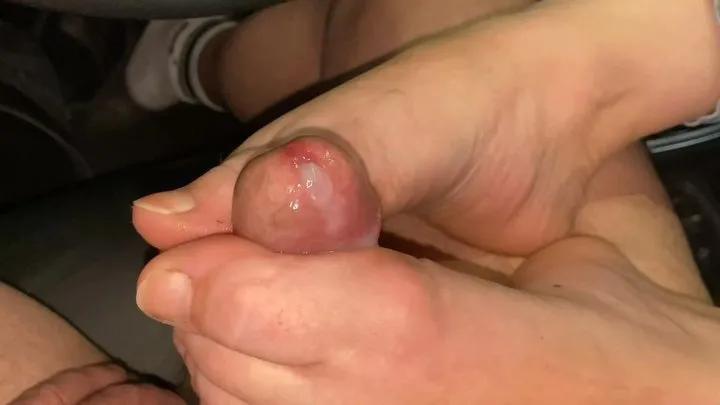 Best Footjobs World - LONG TOENAILS FOOTJOBB - SD