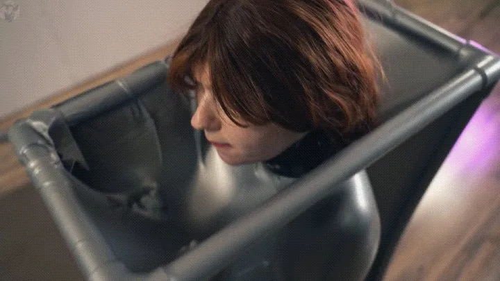 Vacuum Dreams - Behind the scenes painful kneeling vacuum cube