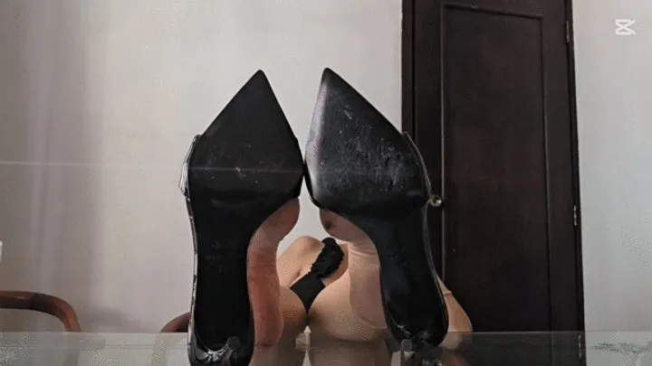 Foot Fetish Paradise - Ultra Hot Foot Worship with humiliation face slapping and cumshot at my soles by Milah